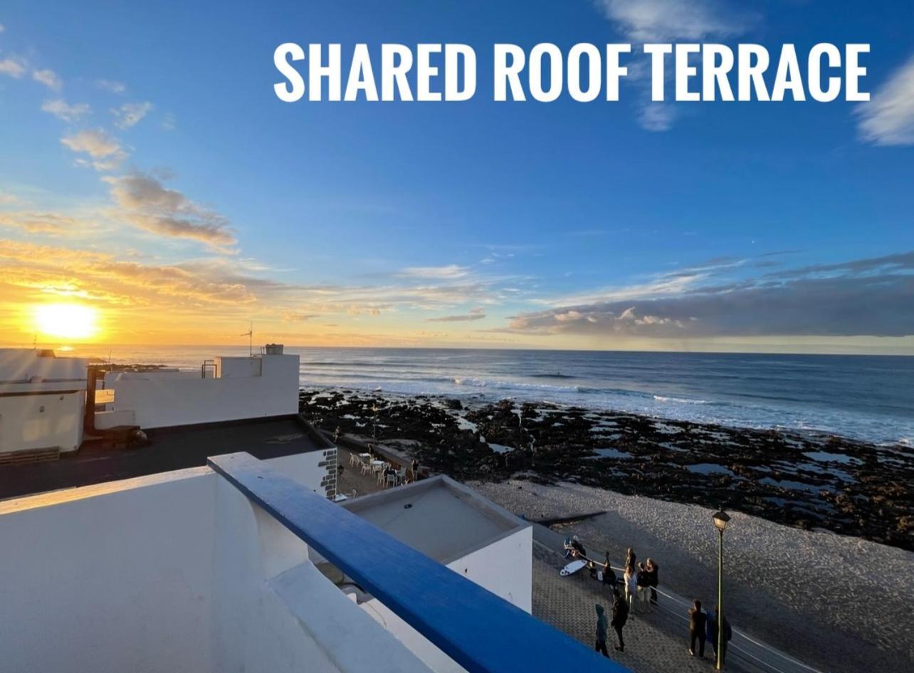 Weybeach1 -Shared Terrace,Ocean View,Sea Frontline La Santa Esterno foto